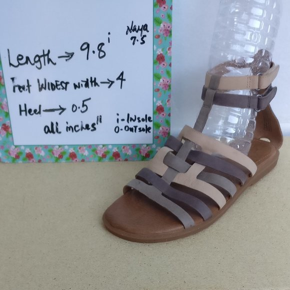 Gladiator sandal 100% LEATHER Villager Peasant boho padded soft comfort Sandal 7 - Picture 13 of 15